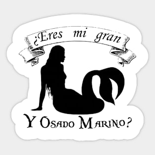¿Eres mi Gran y Osado Marino? (Piratas del Caribe: Navegando en Aguas Misteriosas) Sticker